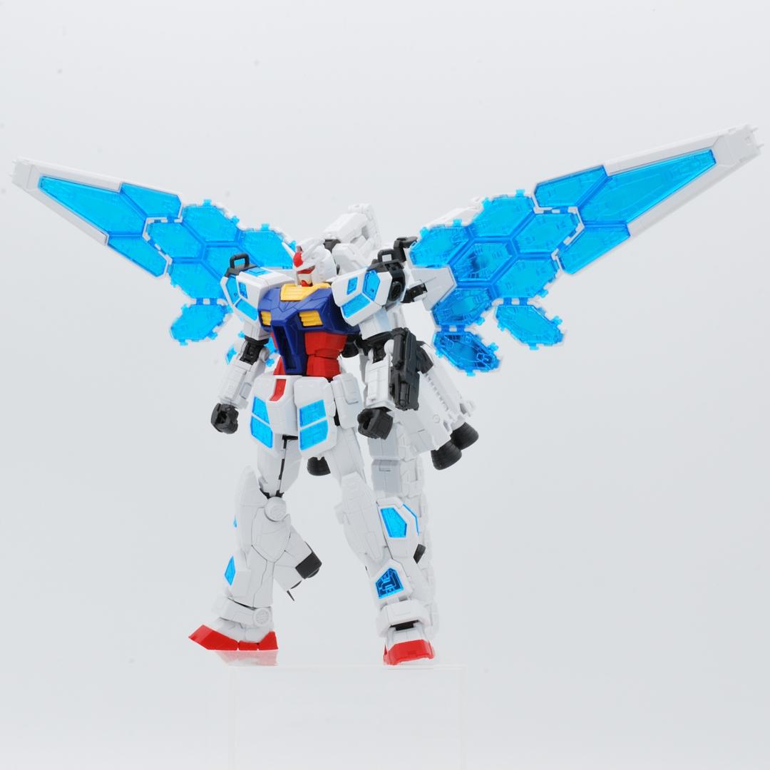 EXPO2025 1/144 RX-78F00/E ガンダム（EX-001 グラスフェザー装備） ギャラリー画像 2