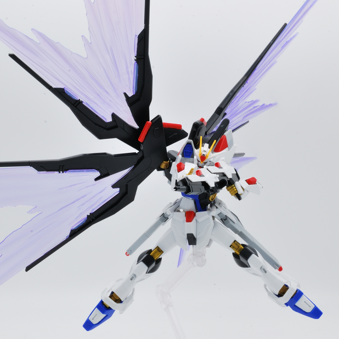 HG 1/144 ストライクフリーダムガンダム弐式&光の翼エフェクトセット ギャラリー画像 1