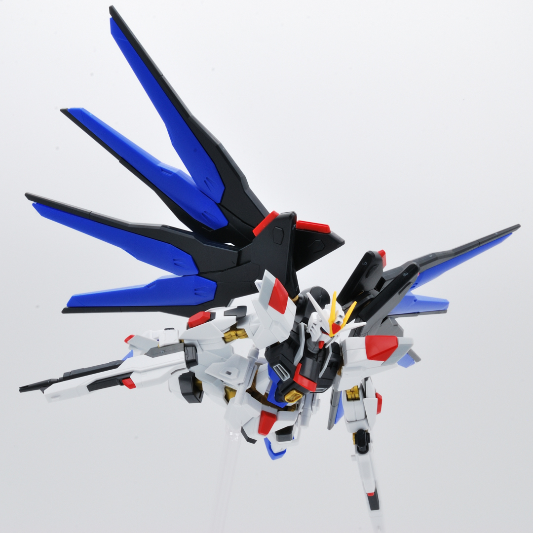 HG 1/144 ストライクフリーダムガンダム弐式&光の翼エフェクトセット ギャラリー画像 17