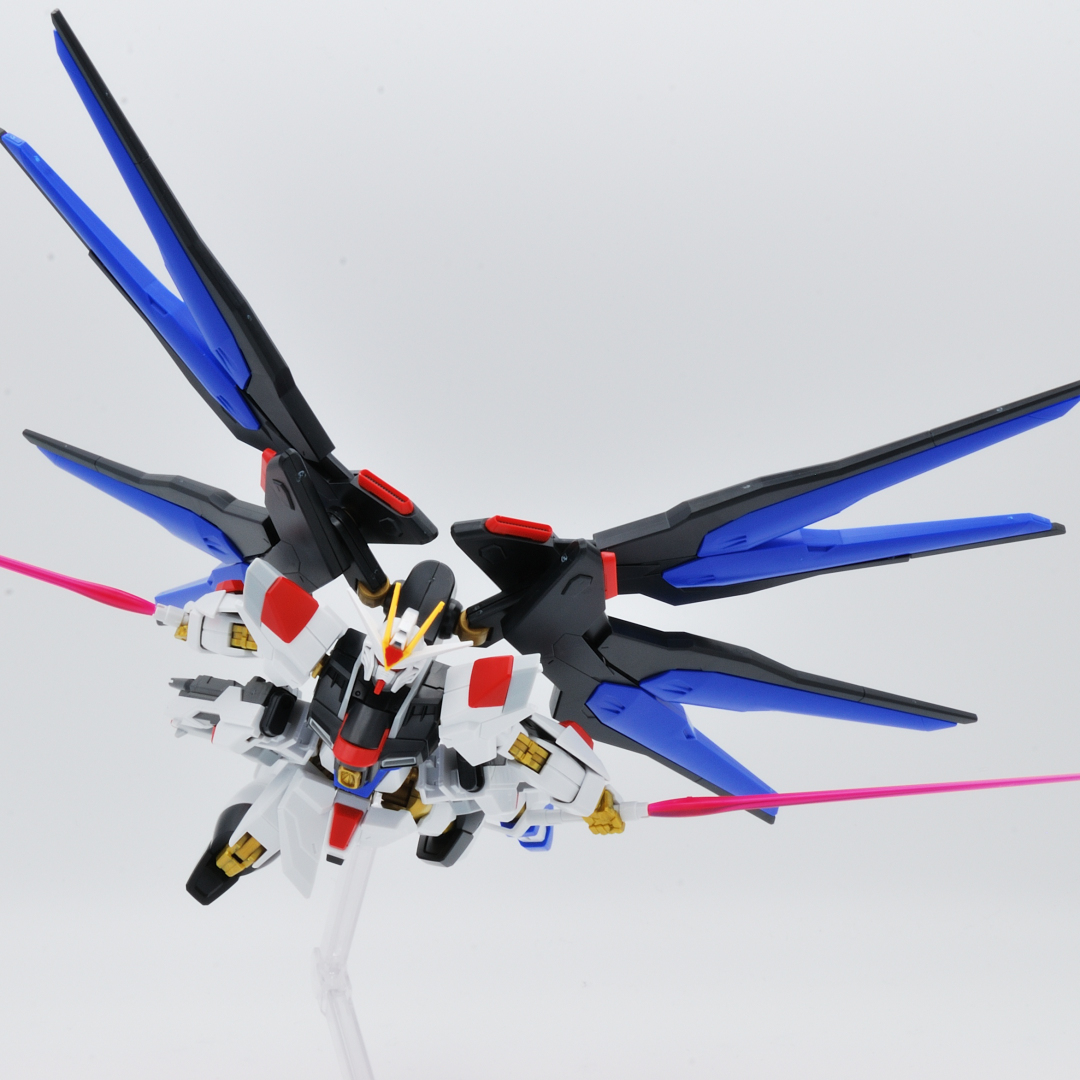 HG 1/144 ストライクフリーダムガンダム弐式&光の翼エフェクトセット ギャラリー画像 22