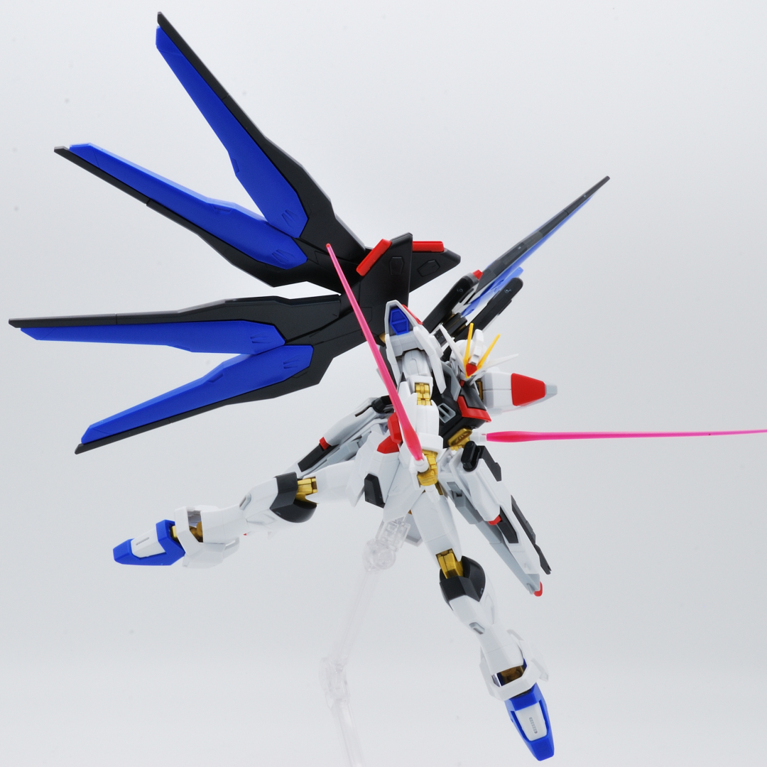 HG 1/144 ストライクフリーダムガンダム弐式&光の翼エフェクトセット ギャラリー画像 23