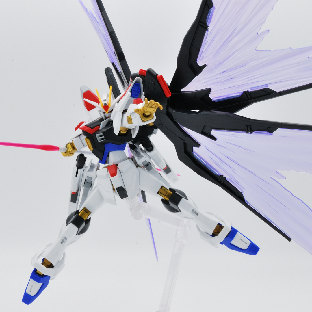 HG 1/144 ストライクフリーダムガンダム弐式&光の翼エフェクトセット ギャラリー画像 26
